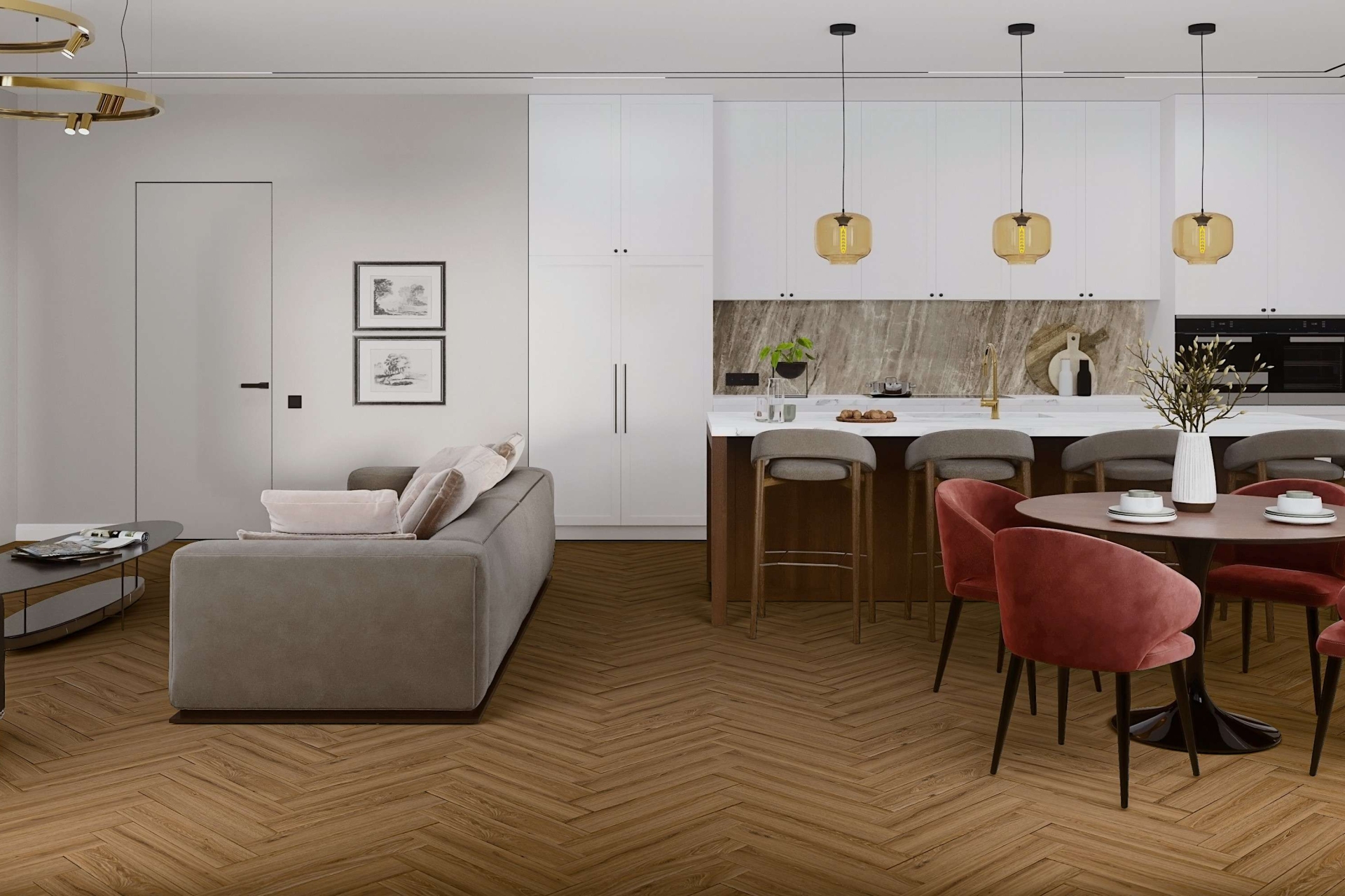 SPC ламинат «Damy Floor» Лидс (615*123*4 мм) — купить в Волгодонске