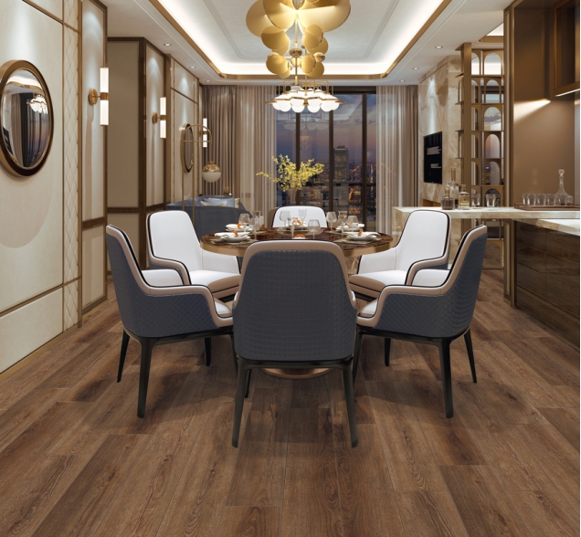 SPC ламинат "CronaFloor" Wood 4V Дуб Регин (1200*180*4 мм) — купить в Волгодонске