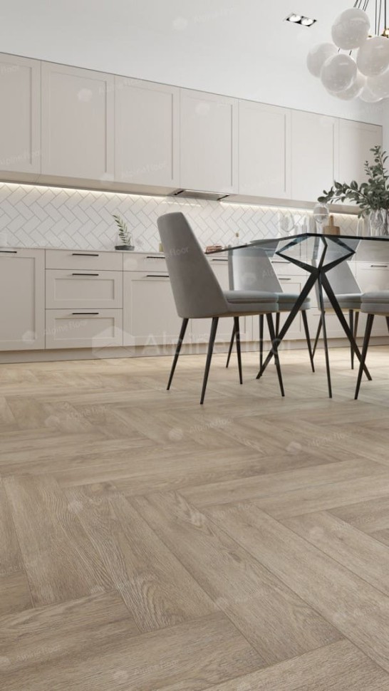 Виниловая плитка "Alpine Floor" Parquet LVT Дуб Ваниль Селект (590*118*2,5 мм) — купить в Волгодонске