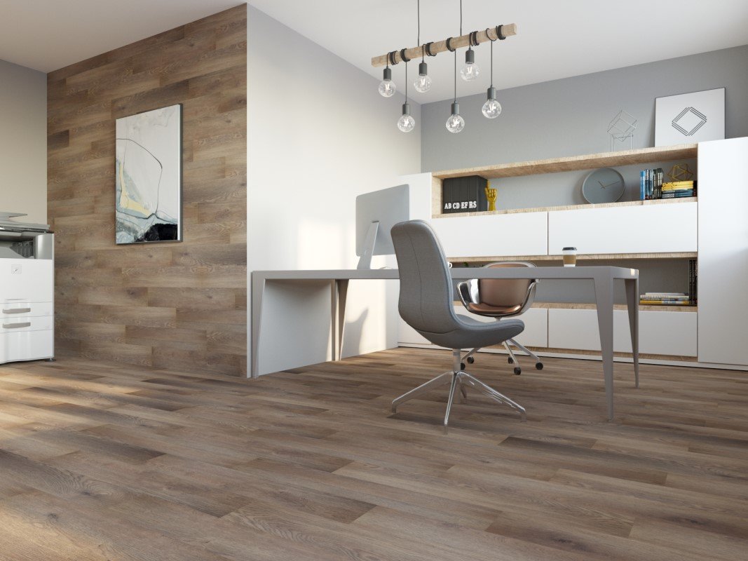 Замковая ПВХ плитка "Art Tile" Дуб Террас (920*150*4 мм) — купить в Волгодонске