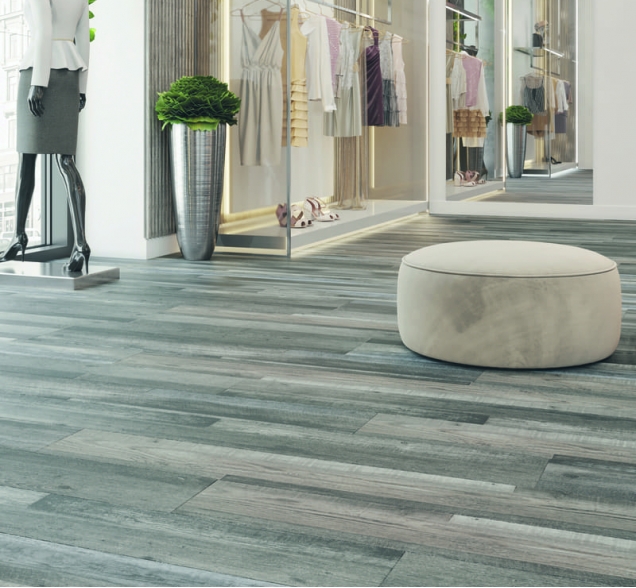 SPC ламинат "CronaFloor" Wood 4V Дуб Марсель (1200*180*4 мм) — купить в Волгодонске