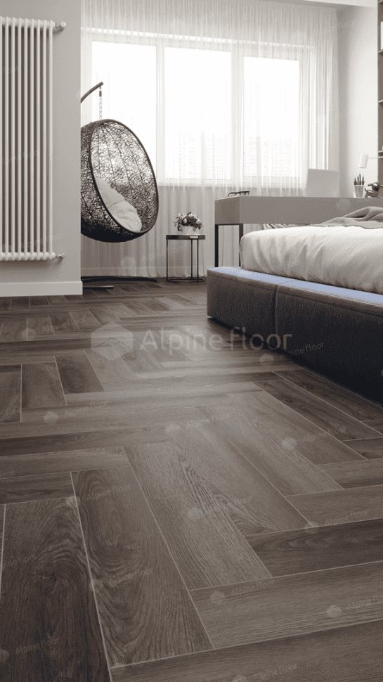 Виниловый ламинат "Alpine Floor" Parquet Light Дуб Фафнир (600*125*4 мм) — купить в Волгодонске