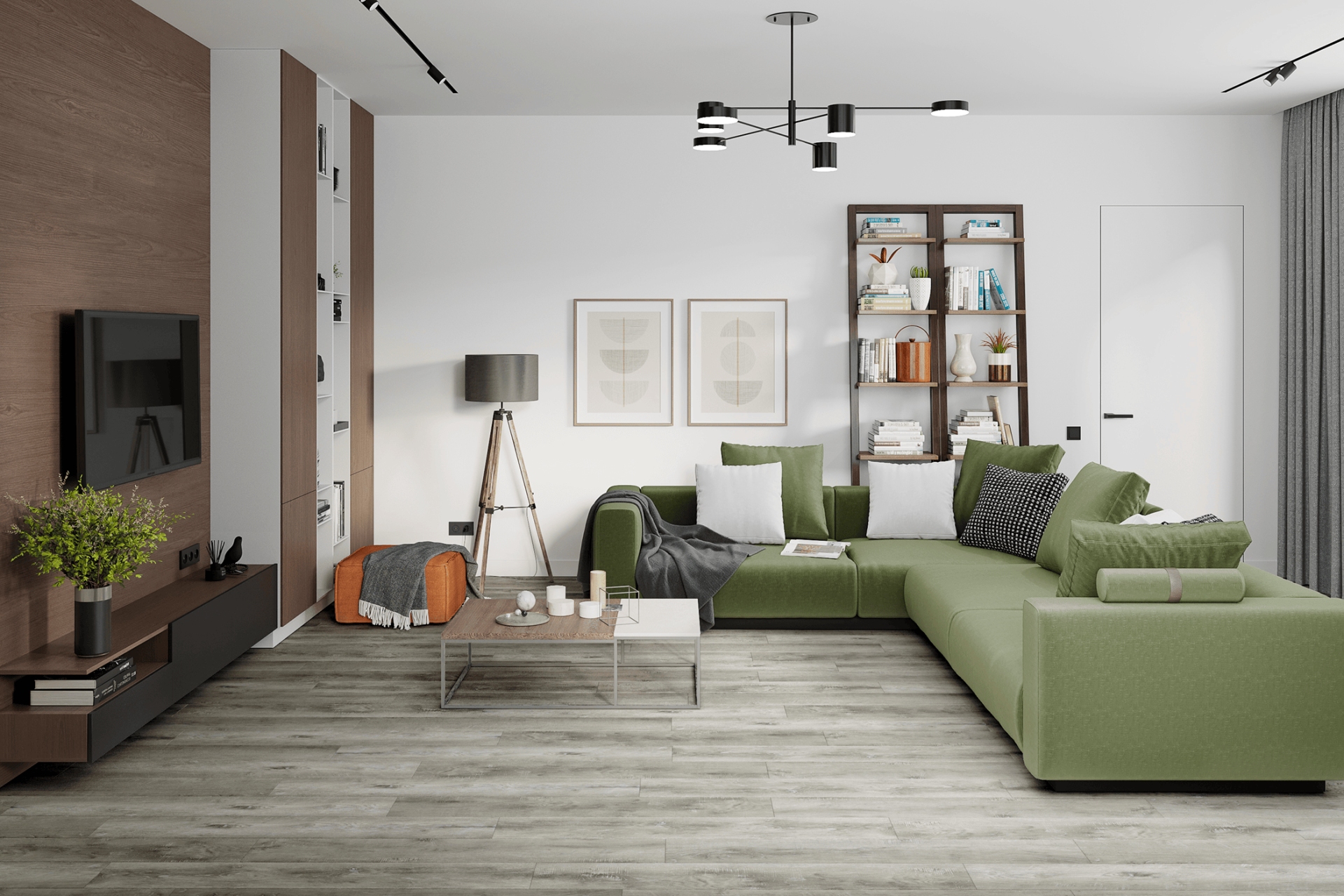 SPC ламинат «Damy Floor» Дуб Рустикальный Серый (1220*180*4 мм) — купить в Волгодонске