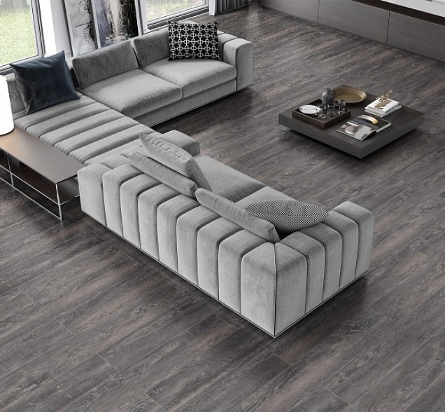 SPC ламинат "CronaFloor" Nano 4V Дуб Морёный (1200*180*3,5 мм) — купить в Волгодонске