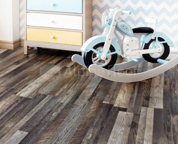 Кварцвиниловая плитка "Alpine Floor" Орех Состаренный (1219*184*3мм) — купить в Волгодонске