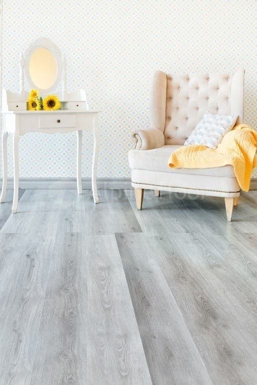 Кварцвиниловая плитка "Alpine Floor" Дуб Пепельный  (1219*184*2мм) — купить в Волгодонске