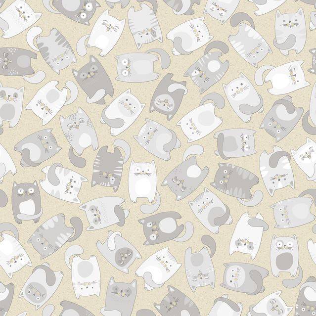 Линолеум бытовой "Синтерос" Комфорт Kitty 1 (2,5м) — купить в Волгодонске