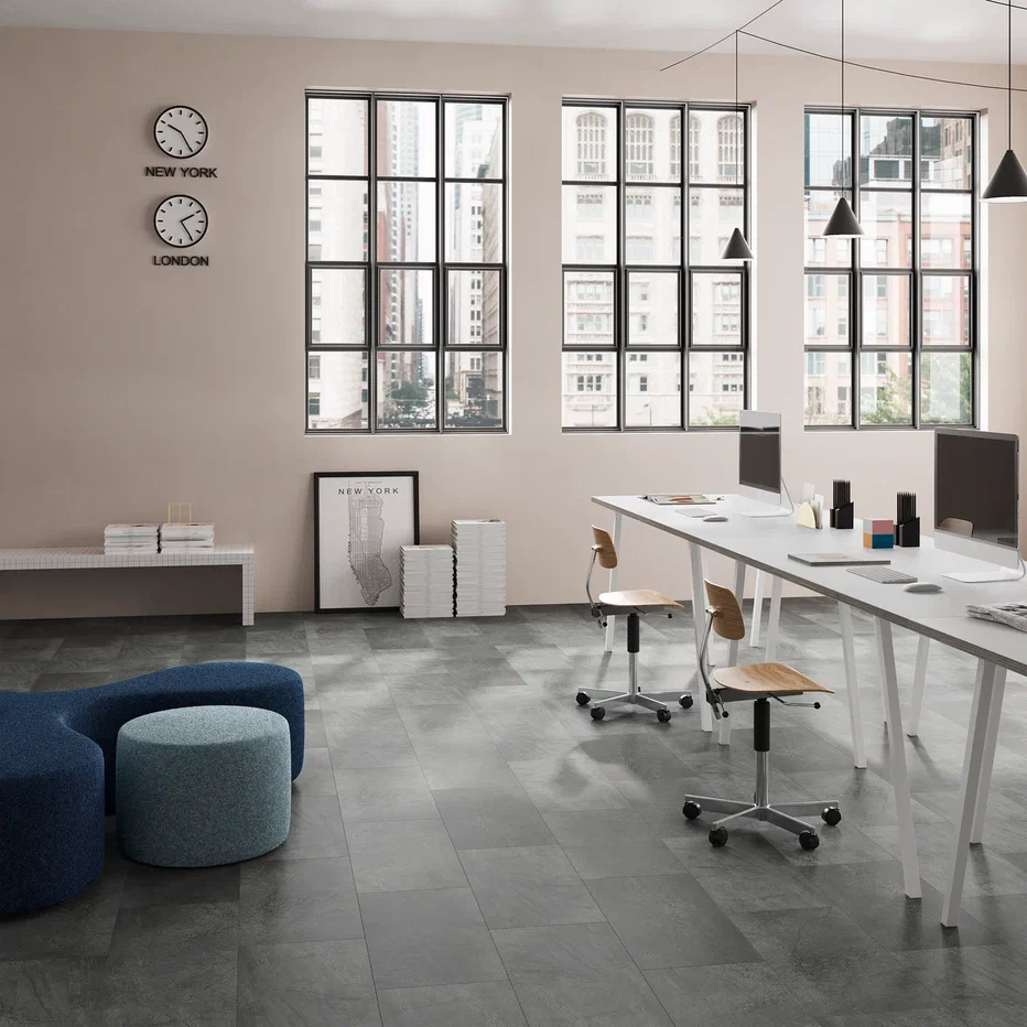 Кварцвиниловая плитка "Invictus" Groovy Granite Steel (610*305*2,5мм) — купить в Волгодонске