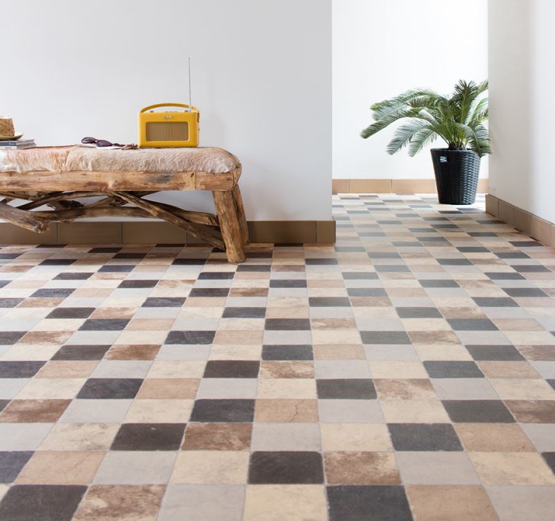 Линолеум бытовой "IVC" Bingo Pietra 596 (3м) — купить в Волгодонске