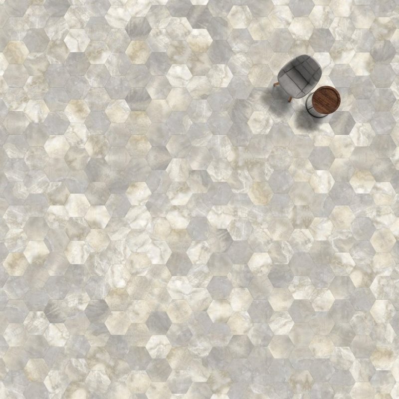 Виниловая плитка Big Hexagon 294 (452,64*392*2,5 мм) — купить в Волгодонске