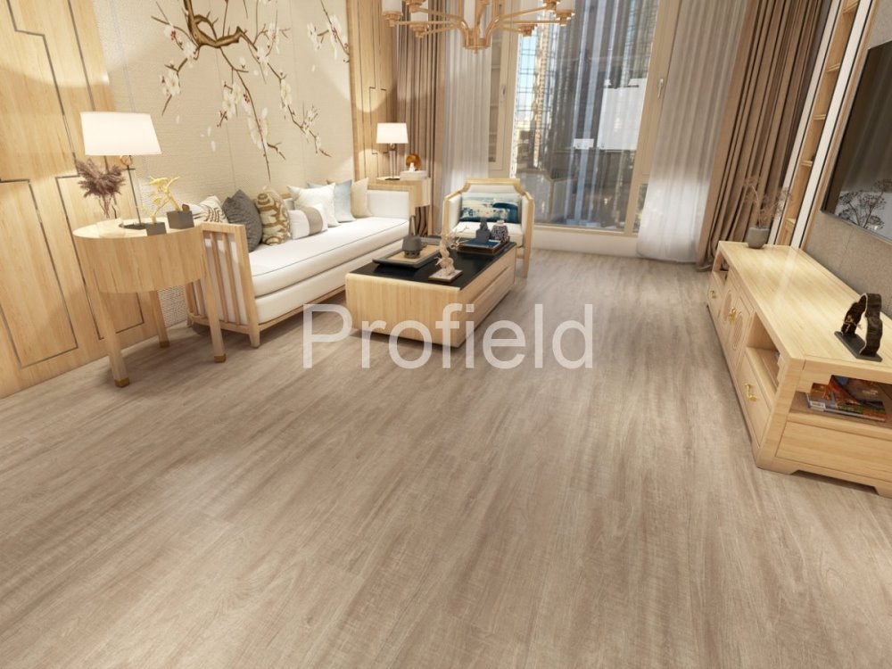 HSPC ламинат "Profield" Тик натуральный (1200*228*5,5 мм) — купить в Волгодонске