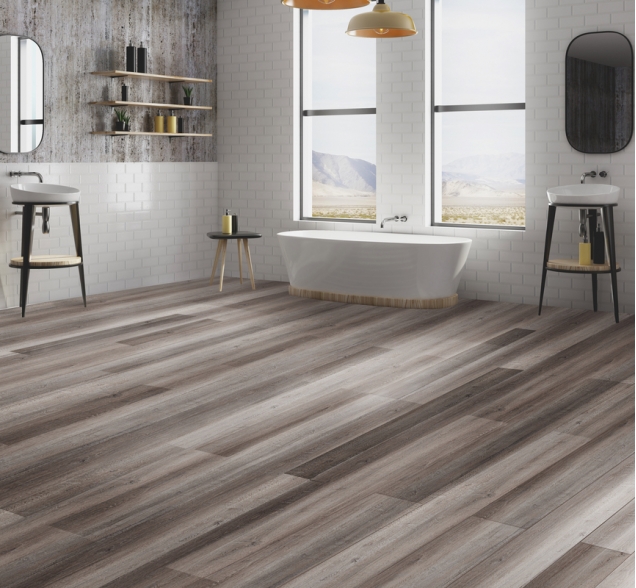 SPC ламинат "CronaFloor" Wood 4V Дуб Горный (1200*180*4 мм) — купить в Волгодонске