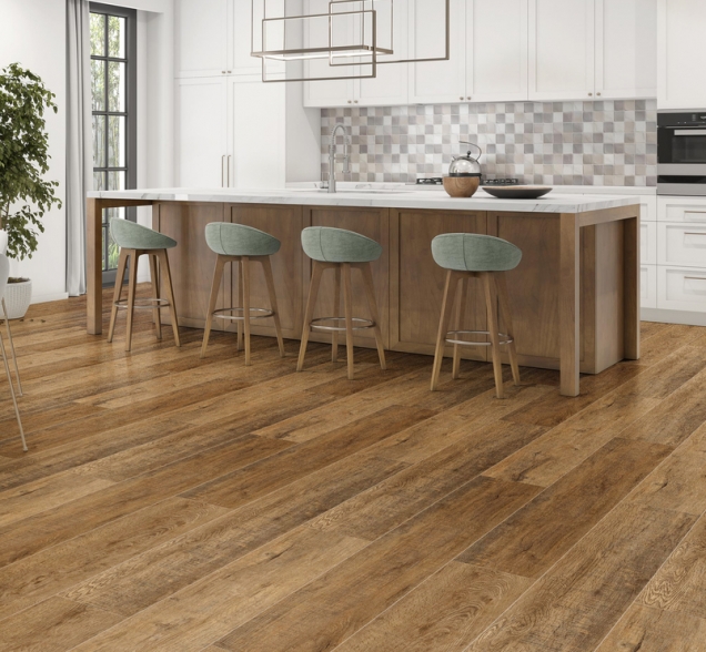 SPC ламинат "CronaFloor" Wood 4V Дуб Робуста (1200*180*4 мм) — купить в Волгодонске