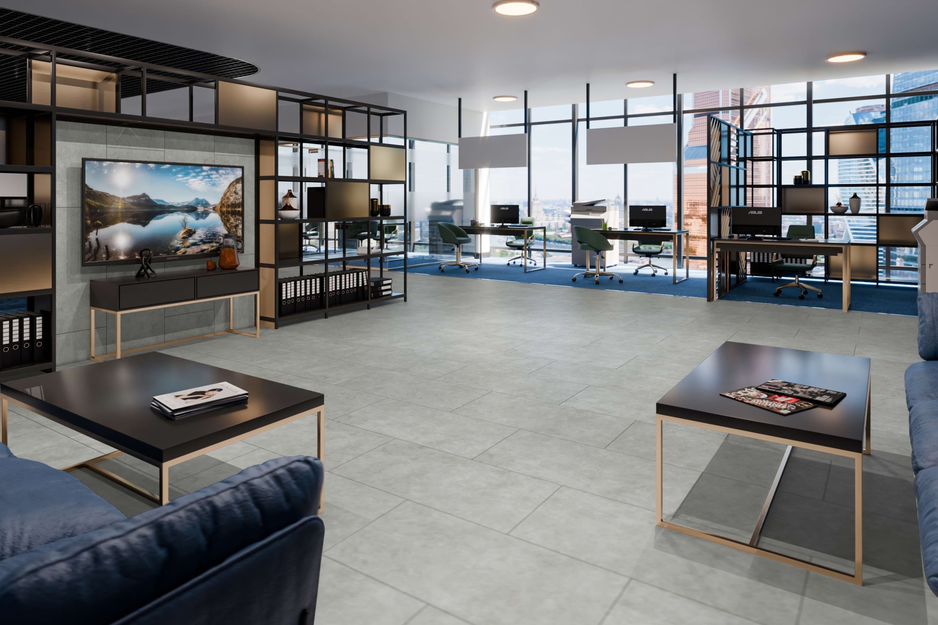 Усовершенствованная кварц-виниловая плитка «Damy Floor» Броуд-Пик (912,4*455,2*2,5 мм) — купить в Волгодонске