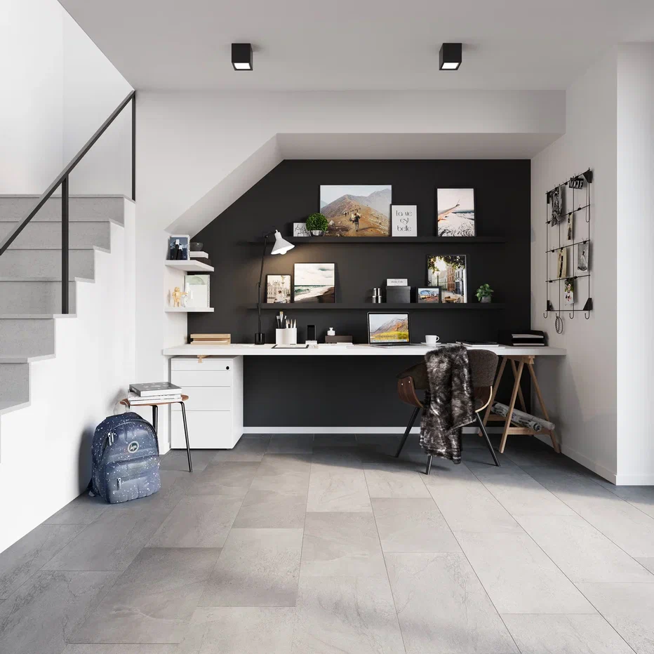 Кварцвиниловая плитка "Invictus" Groovy Granite Steel (610*305*2,5мм) — купить в Волгодонске