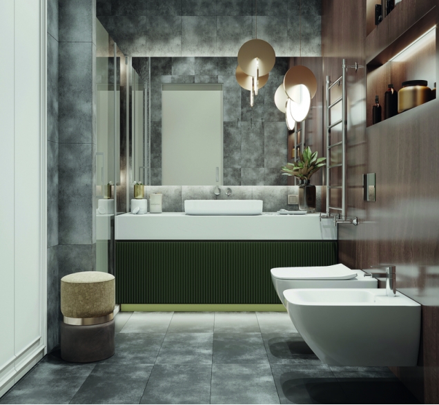 SPC ламинат "CronaFloor" Stone 4V Торнадо Серый (600*300*4 мм) — купить в Волгодонске