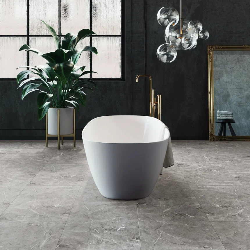 Кварцвиниловая плитка "Invictus" Hudson Stone Silver (914*457*2,5мм) — купить в Волгодонске