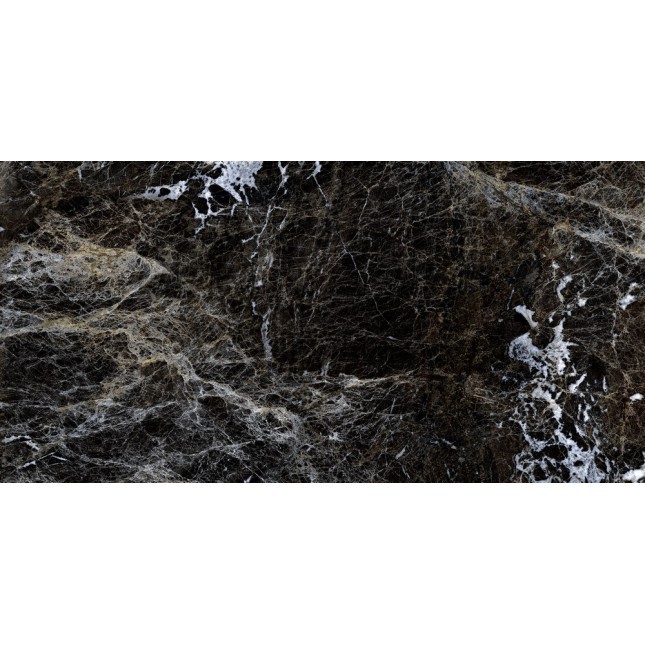 Керамогранит "Gresse" 600*1200 Simbel Carbon Чёрно-белый Мрамор — купить в Волгодонске