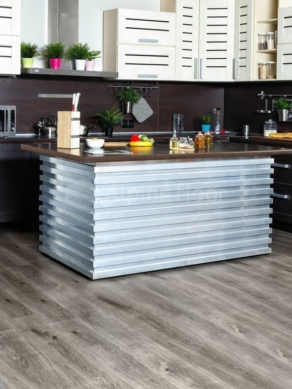 Кварцвиниловая плитка "Alpine Floor" Дуб Дымчатый (1219*184*3мм) — купить в Волгодонске