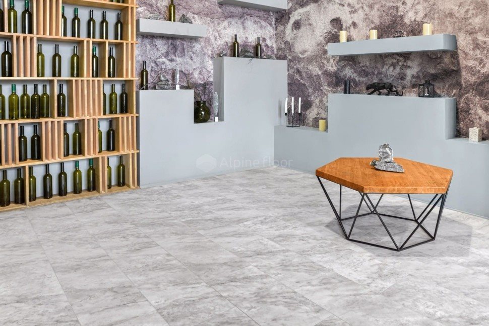Виниловая плитка "Alpine Floor" Light Stone Чили (608*303*2,5 мм) — купить в Волгодонске