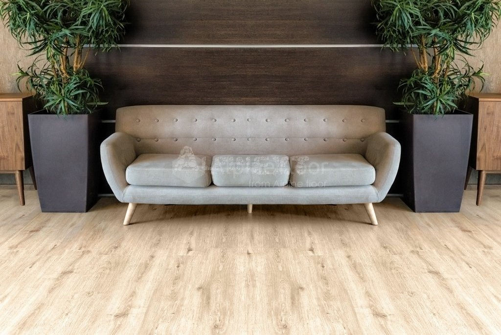 Замковая ПВХ плитка "Alpine Floor" Дуб Ваниль  (1220*183*4мм) — купить в Волгодонске