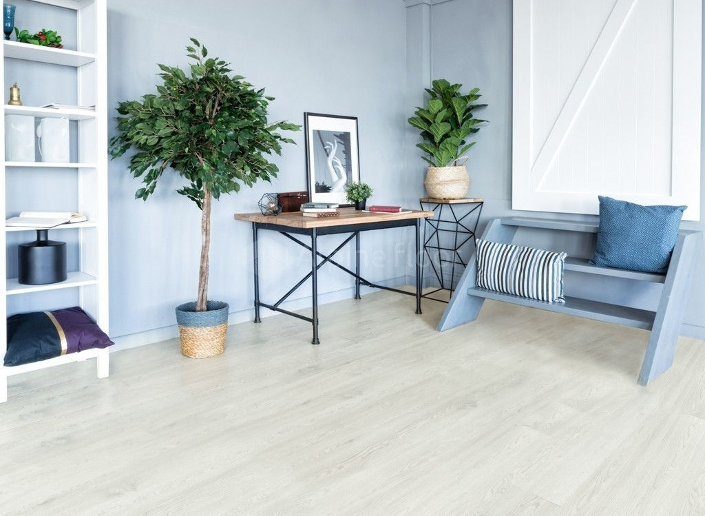 Кварцвиниловая плитка "Alpine Floor" Дуб Светлый  (1219*184*2мм) — купить в Волгодонске