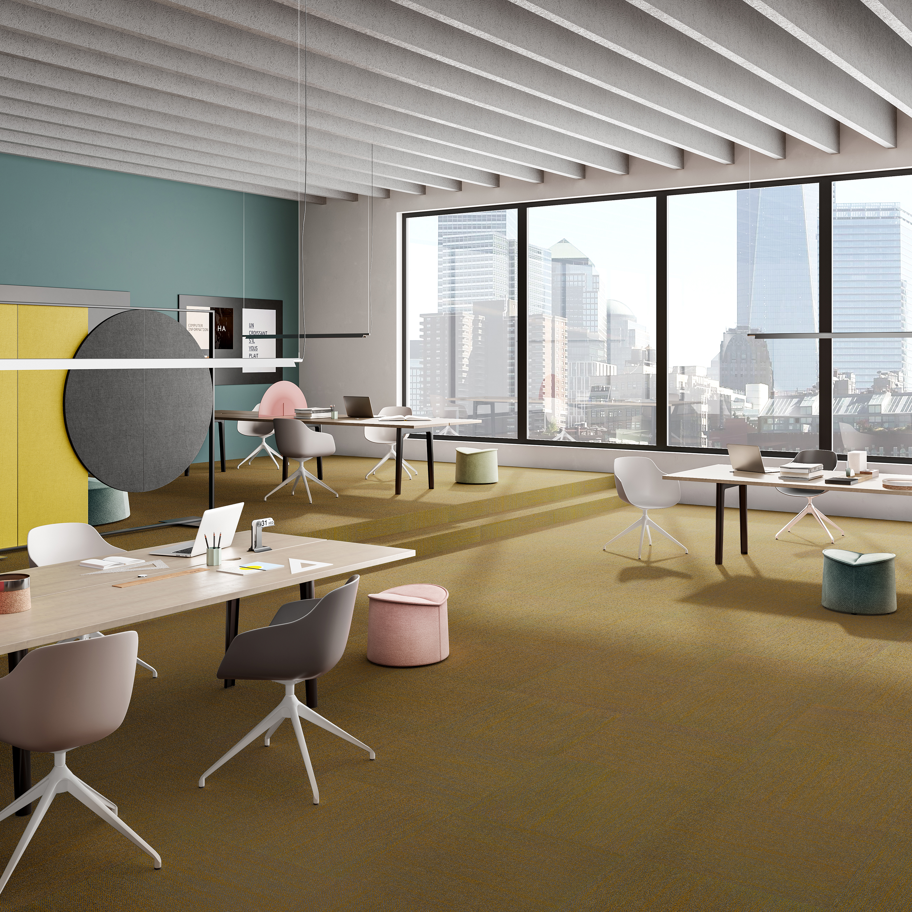 Ковровая плитка Marvel Tile 29 (500*500*6 мм) — купить в Волгодонске