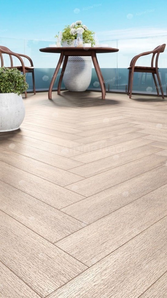 Виниловая плитка "Alpine Floor" Parquet LVT Макадамия (590*118*2,5 мм) — купить в Волгодонске