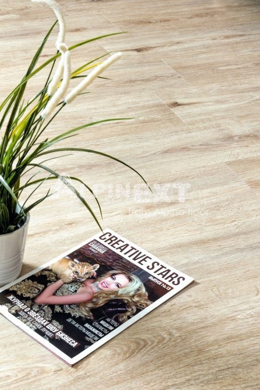 Замковая ПВХ плитка "Alpine Floor" Дуб Ваниль  (1220*183*4мм) — купить в Волгодонске