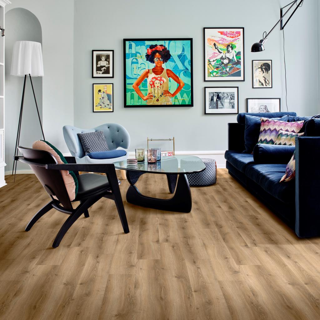 SPC ламинат "Adelar" Solida Acoustic 03826 Traditional Oak (1219*178*5 мм) — купить в Волгодонске