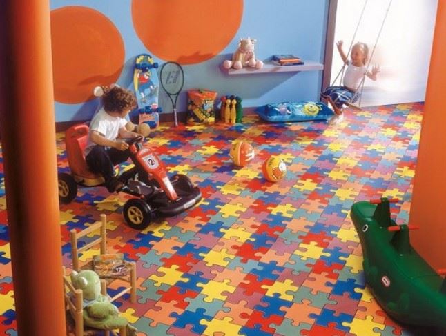 Линолеум бытовой "IVC" Neo Puzzle 50 (3,5м) — купить в Волгодонске