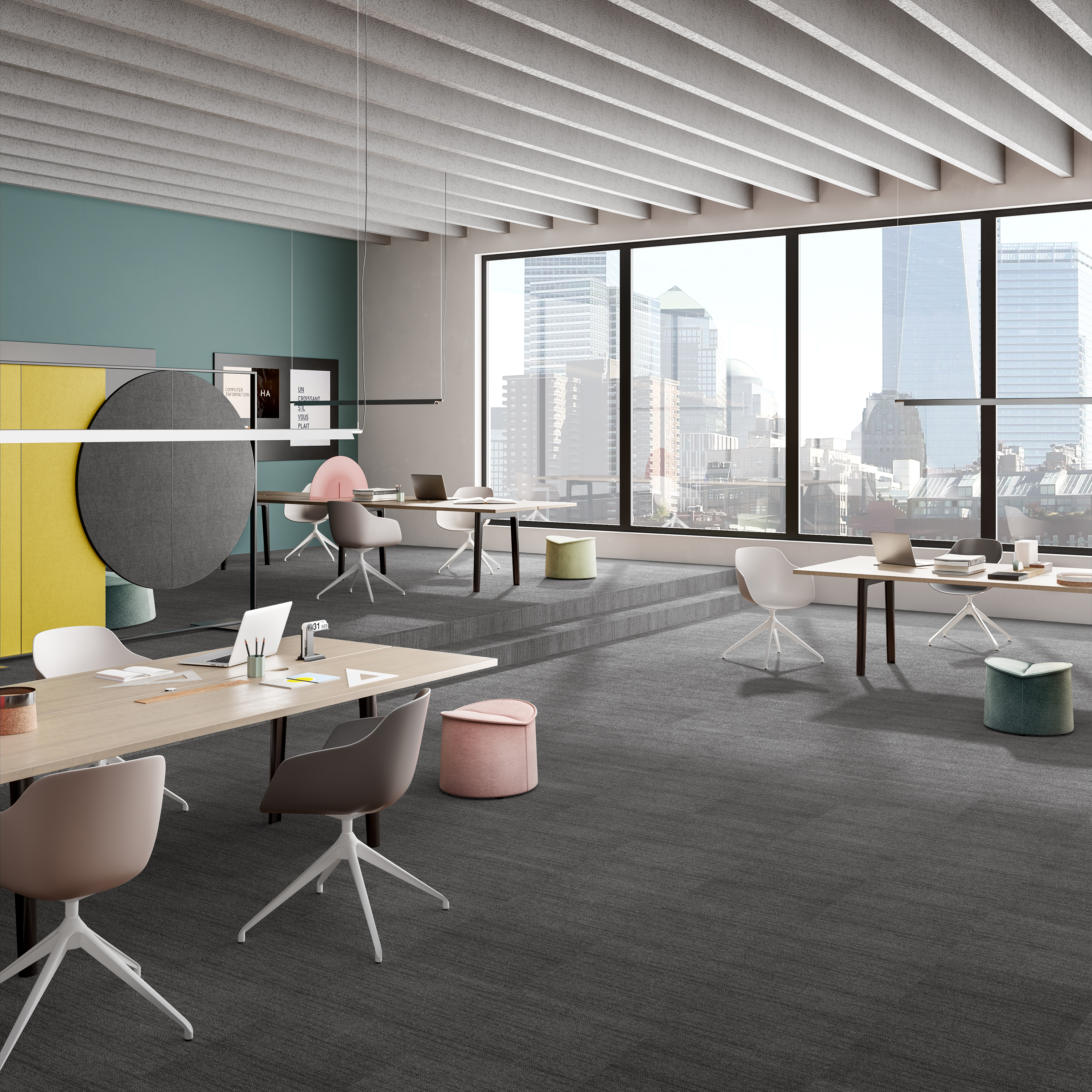 Ковровая плитка Marvel Tile 98 (500*500*6 мм) — купить в Волгодонске