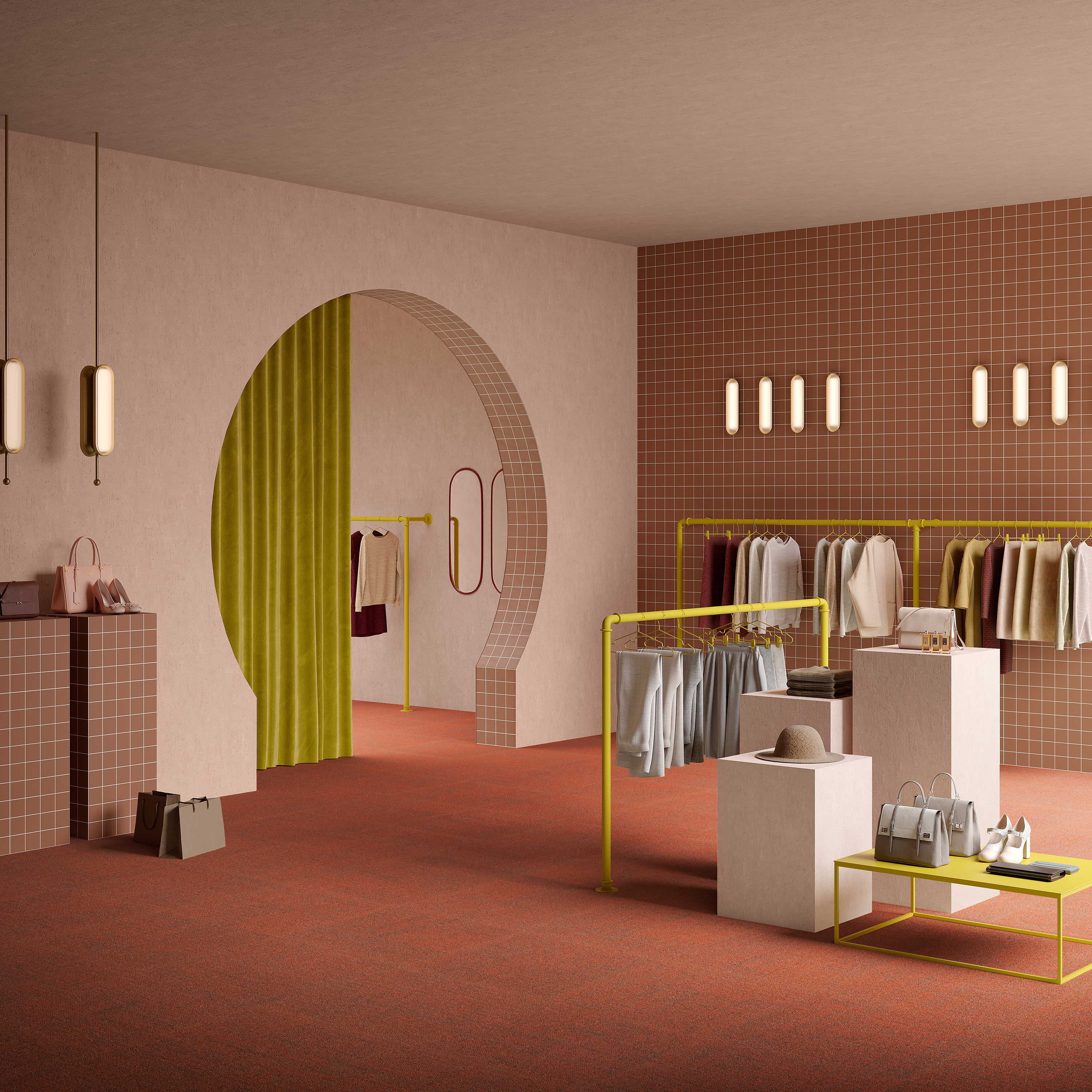 Ковровая плитка Mantra Tile 89 (500*500*6 мм) — купить в Волгодонске