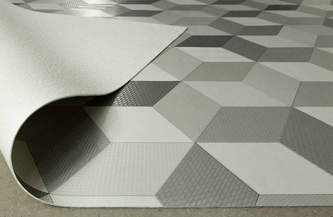 Линолеум бытовой "IVC" Bingo Cubes 83 (3м) — купить в Волгодонске