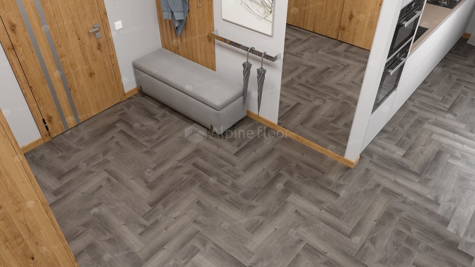Виниловая плитка "Alpine Floor" Parquet LVT Дуб Мерга (590*118*2,5 мм) — купить в Волгодонске