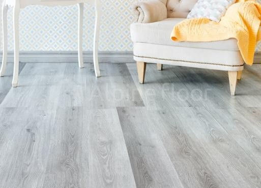 Кварцвиниловая плитка "Alpine Floor" Дуб Пепельный  (1219*184*2мм) — купить в Волгодонске