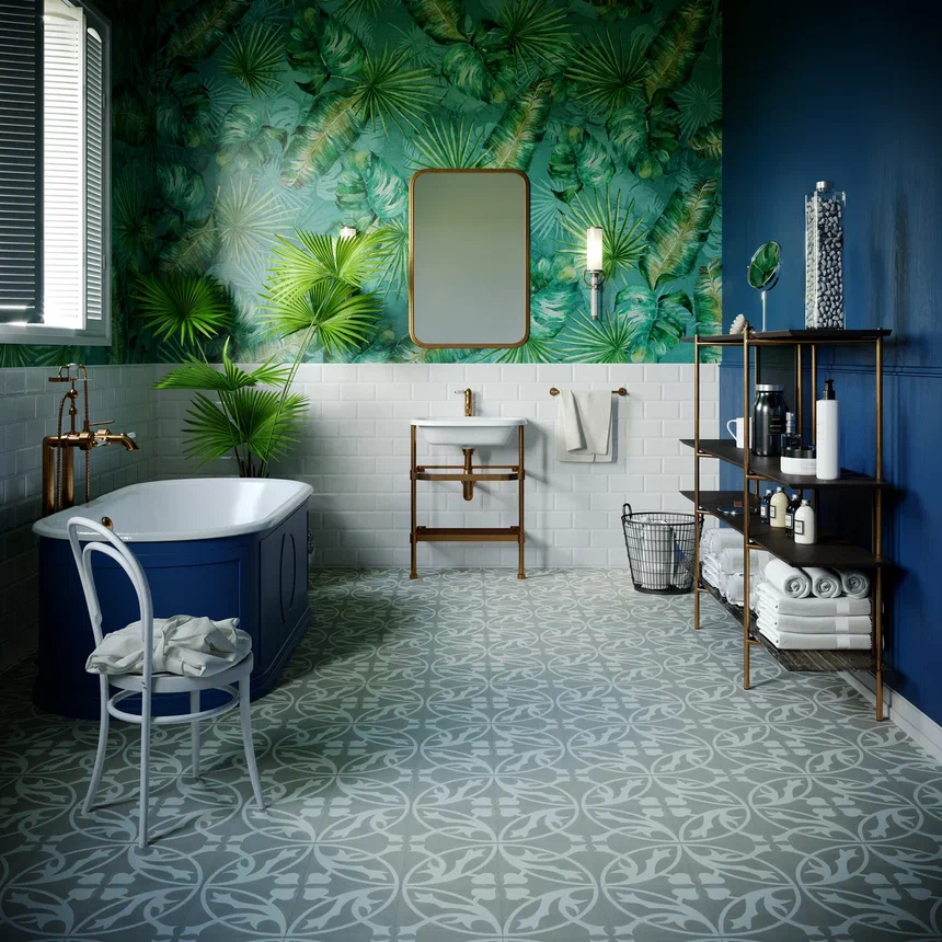 Кварцвиниловая плитка "Invictus" Victorian Deco Smoke (229*229*2,5мм) — купить в Волгодонске