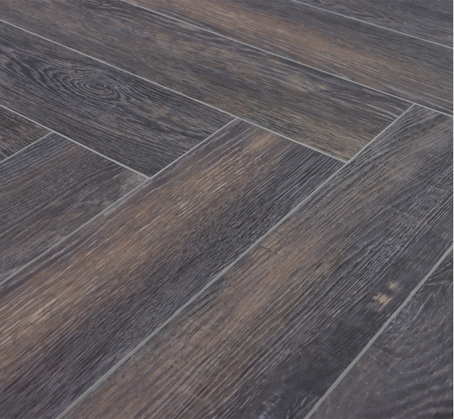 Виниловый ламинат SPC "Cronafloor" Herringbone Дуб Бордо (640*128*4,5 мм) — купить в Волгодонске