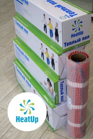 Нагревательный мат "HeatUp" 2,0 м2 — купить в Волгодонске