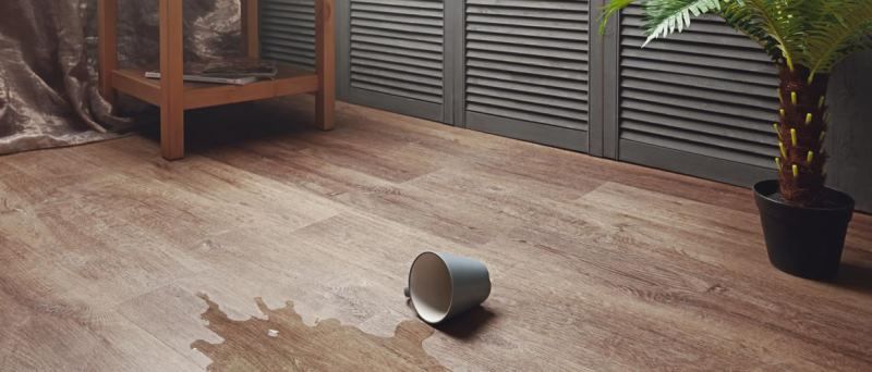 Кварцвиниловая плитка "Aquafloor" AF6033 Glue (1219,2*177,8*2 мм) — купить в Волгодонске