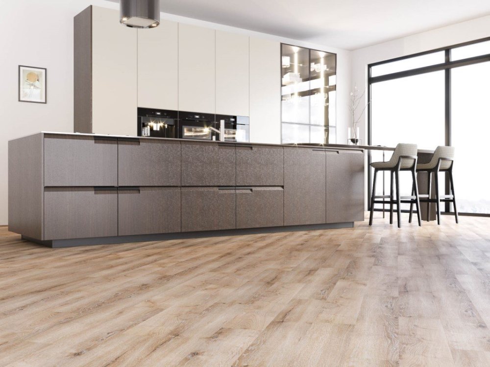 Замковая ПВХ плитка "Art Tile" Дуб Шеридан (920*150*4 мм) — купить в Волгодонске