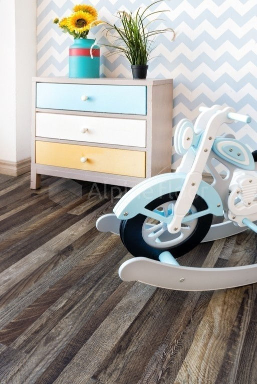 Кварцвиниловая плитка "Alpine Floor" Орех Состаренный  (1219*184*2мм) — купить в Волгодонске