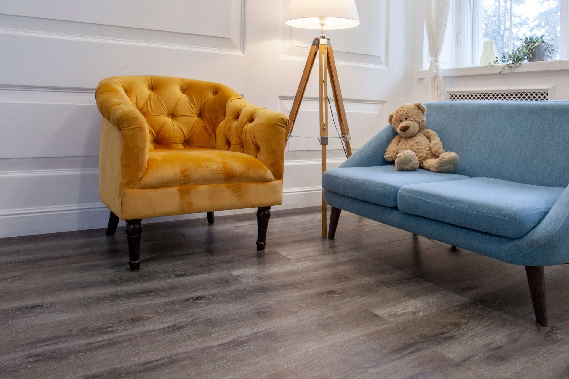 SPC ламинат «Damy Floor» Дуб Рустикальный Черный (1220*180*4 мм) — купить в Волгодонске