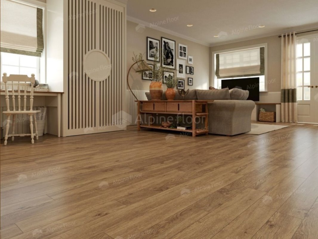 SPC Ламинат "Alpine Floor" Grand Sequoia Village Макадамия (1220*125*4 мм) — купить в Волгодонске