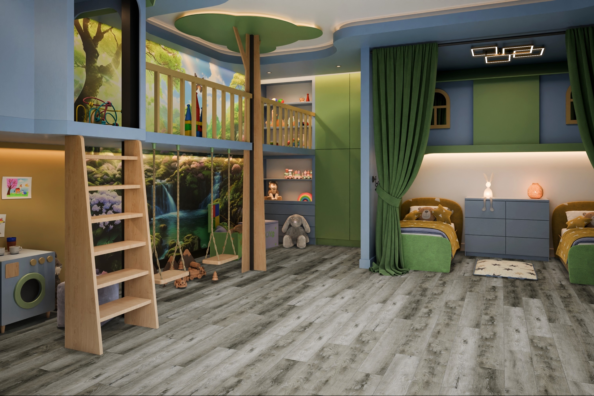 Усовершенствованная кварц-виниловая плитка «Damy Floor» Дуб Рустикальный Серый (1227*187*2,5 мм) — купить в Волгодонске