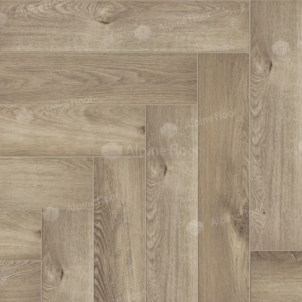 Виниловая плитка "Alpine Floor" Parquet LVT Дуб Натуральный Отбеленный (590*118*2,5 мм) — купить в Волгодонске