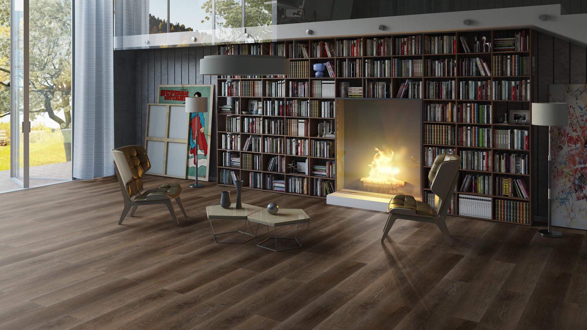 SPC ламинат "Tarkett" Deep House Rachel (1400*225*4,6 мм) — купить в Волгодонске