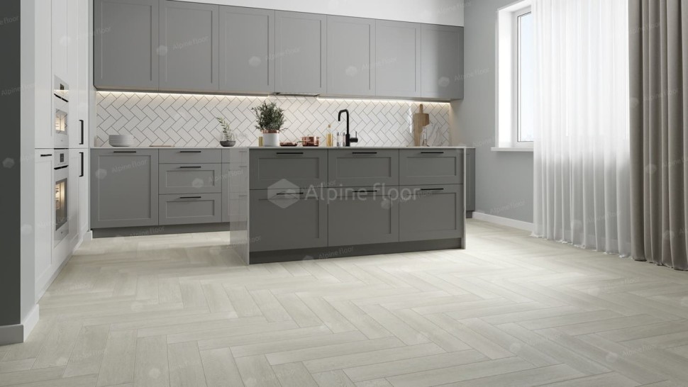 Виниловая плитка "Alpine Floor" Parquet LVT Зимний Лес (590*118*2,5 мм) — купить в Волгодонске