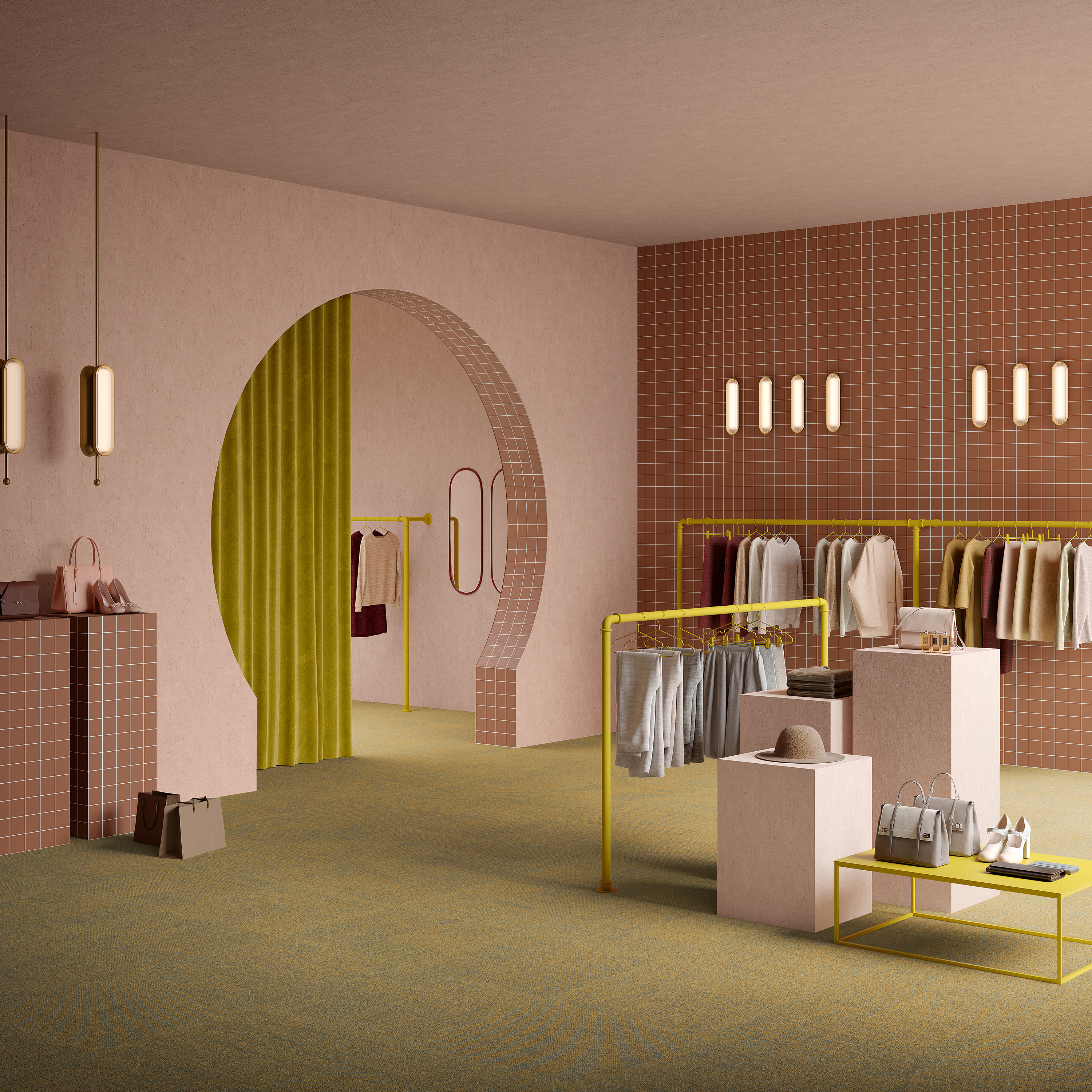 Ковровая плитка Mantra Tile 29 (500*500*6 мм) — купить в Волгодонске