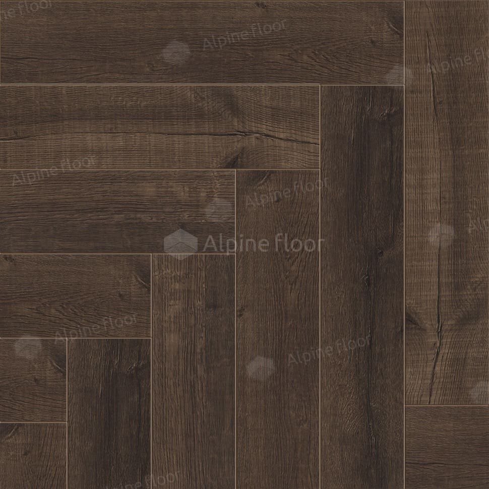 Виниловая плитка "Alpine Floor" Parquet LVT Дуб Альферац (590*118*2,5 мм) — купить в Волгодонске